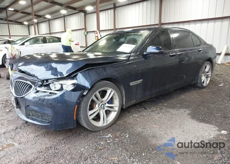 2014 BMW Alpina B7 from USA, damaged, VIN WBAYE8C58ED134732